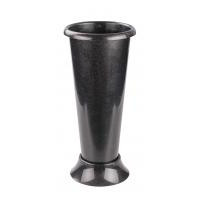 Ваза д/цветов под срезку Д200мм,В425мм (черный) (уп.12)