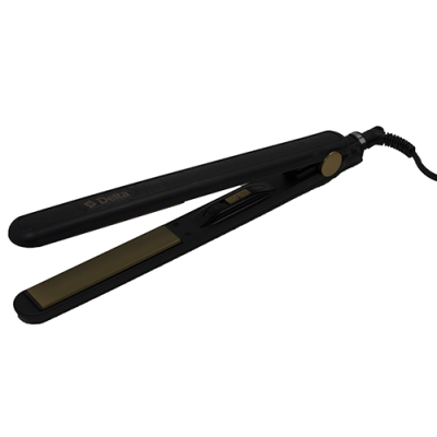Щипцы для волос DELTA черный КЕРАМ пластины удлин 110 мм     (1)     DL-0531