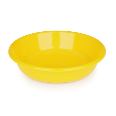 Тарелка 1л (диам.185мм) глубокая (желтый) (уп.30)