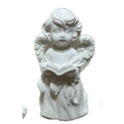 Фигурка из гипса Ангел с книжкой 6см, А-11
