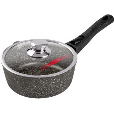 Ковш 1,0л. Гранит съем/руч. с кр. (п/у)