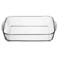 Посуда для СВЧ лоток прямоугольный б/крышки 3,5 л (400*270*61 мм)