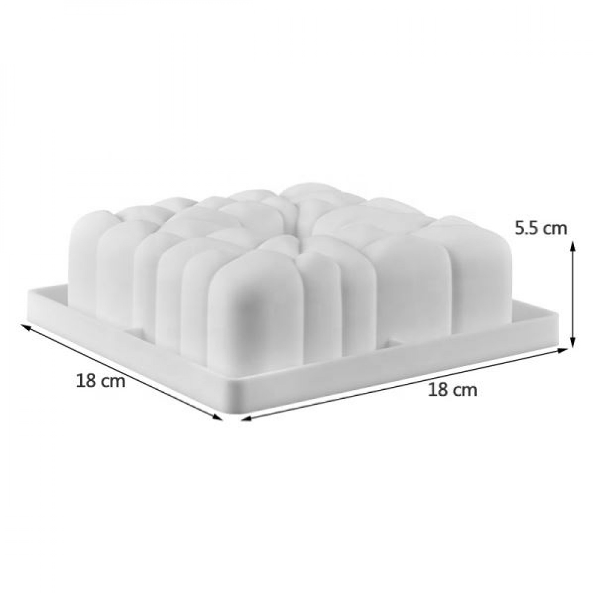 Силиконовая форма 18*18*5.5 OZ