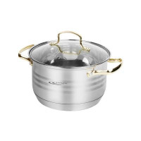 Кастрюля  2,5л [ЭЛИС ГОЛД] 18*11,5см