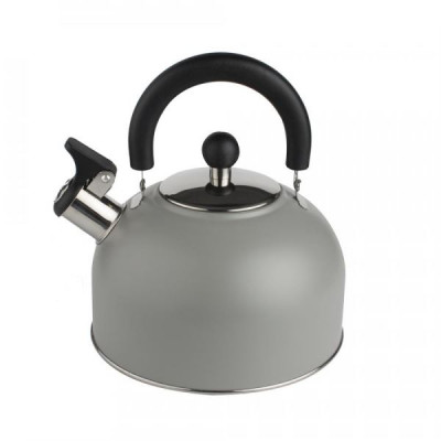 Чайник 2,5л со св [КУХНЯ] МАТОВЫЙ СЕРЫЙ