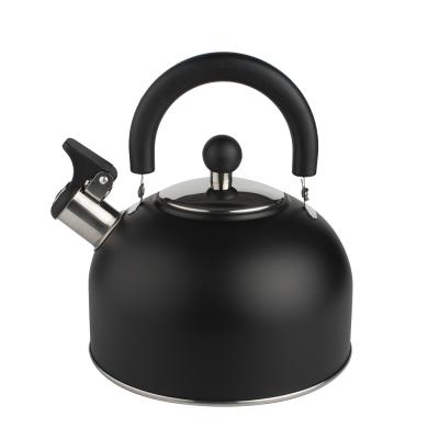 Чайник 2,5л со св [КУХНЯ] МАТОВЫЙ ЧЕРНЫЙ