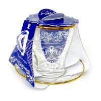 Чайная пара арт.2649-ГЗ4 "Буржон"