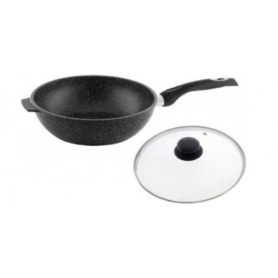 Сотейник 260/82мм Гранит съем/руч. с кр. (п/у) ИНДУКЦИЯ