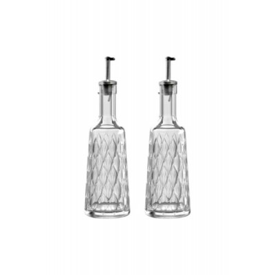 Leafy набор 2*х графинов с дозатором д/масла/уксуса,380мл 80404