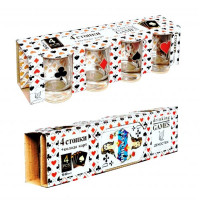 Подарочный набор "Джокер"арт.1236-Д "Игрок" (4 стопки 1022+колода карт)