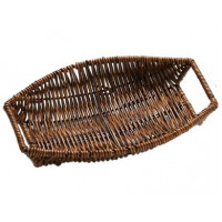 Блюдо овальное плетенка большое (26*5см)