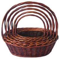 Набор из 6-ти корзинок плетенка(60*50*20см 52*45*17см 45*33*15см 39*32*14см 34*27*12см 26*20*11см)