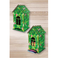 Чайный домик "Монстера" сувенирный Т 1122