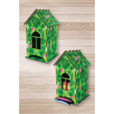 Чайный домик "Монстера" сувенирный Т 1122