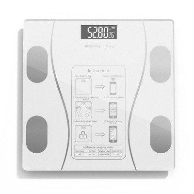 Весы напольные 28*28см макс.180кг OZ