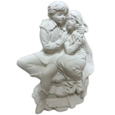 Фигурка из гипса Ромео и Джульетта  10см, А-41
