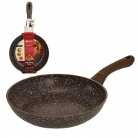 Сковорода Baroly Brown 30см АП бакелитовая ручка(для всех видов плит)