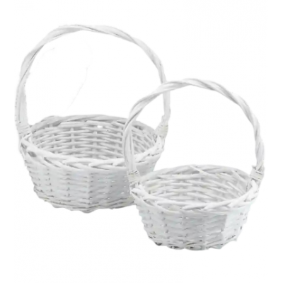 Набор из 2х корзинок плетенка (32*13,27*12см)