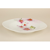 Тарелка суповая 550мл/23см Орхидея