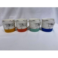 Кружка "Мрамор" 4цв.380мл