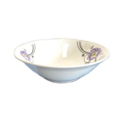 Салатник"8" Розовый цветок