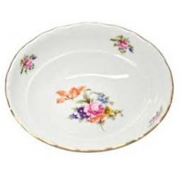 Салатник фарфоровый 8" 20,5см рис "Полевой цветок"