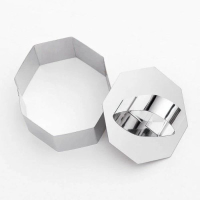 Форма для выкладки восьмиугольник 4*7,5см