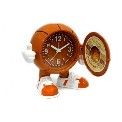 Детские настольные часы "Баскетбольный мяч"