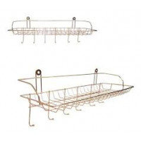 Крючки настенные с полочкой для кухни 42*14*12