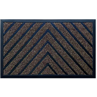 Коврик придверный резиновый 45*75см