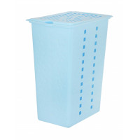 Корзина 30,0л д/белья ГОЛУБАЯ [ВИОЛЕТТА] вывод