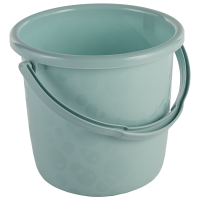 Ведро Люкс 15л (бледно-бирюзовый)
