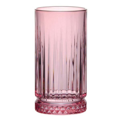 Стакан "Энжой" розовый 445мл, стекло 520015/Pink SL/St