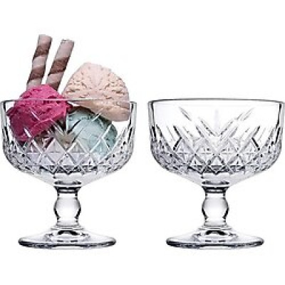 Ваза для мороженого Таймлесс 2 шт. 260 мл h=102,5 мм