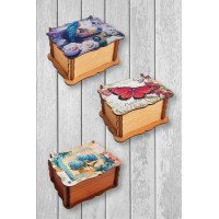 Подарочная коробочка "Прованс" средняя сувенир Т 848