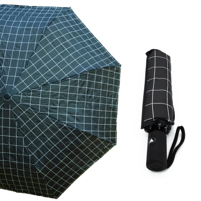 Зонт полуавтомат Клетка