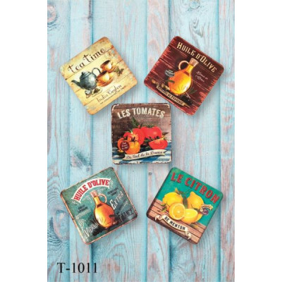 Подставка под горячее "Винтаж" кв. сувенир Т 1011