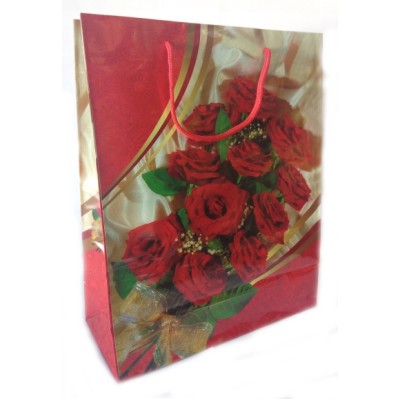 Пакет подарочный "Цветы-2"