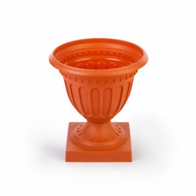 Вазон низкий  6,0л Д29,5см [ОЛИМПИЯ] ТЕРРАКОТ