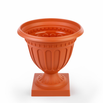 Вазон низкий  9,0л Д33,5см [ОЛИМПИЯ] ТЕРРАКОТ