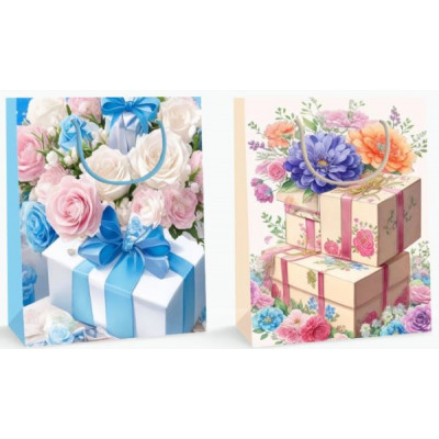 Пакет подарочный 30*41*12см "Подарки"