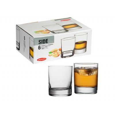 Side" набор 6-ти стаканов 390мл виски 41822