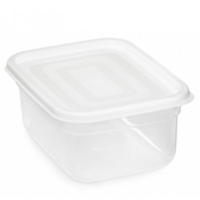 Контейнер д/СВЧ  0,70л прям [МАТРЕШКА] БЕЛЫЙ