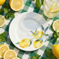 Тарелка мелкая 175 мм Лимоны Идиллия