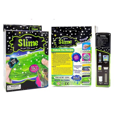 Набор для создания слайма Glow Slime(светится в темноте)