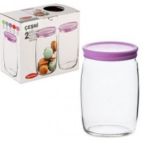 CESNI Банка 1100 мл с сирен. пл/кр набор 2шт вывод