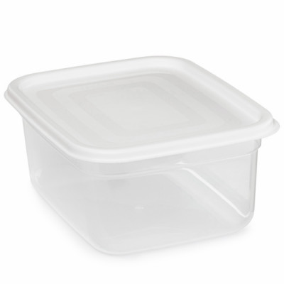 Контейнер д/СВЧ  1,90л прям [МАТРЕШКА] БЕЛЫЙ