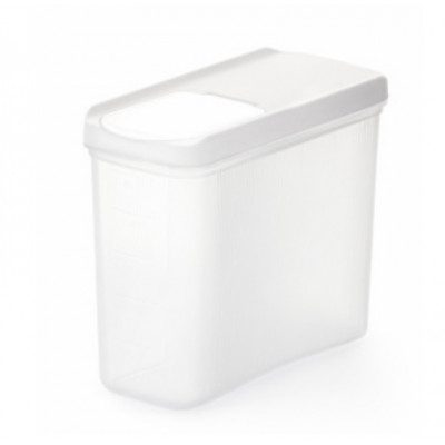 Банка д/сып продуктов 1,5л [ЛАЙН] БЕЛЫЙ