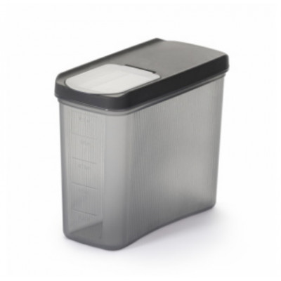 Банка д/сып продуктов 1,5л [ЛАЙН] ГРАФИТОВЫЙ