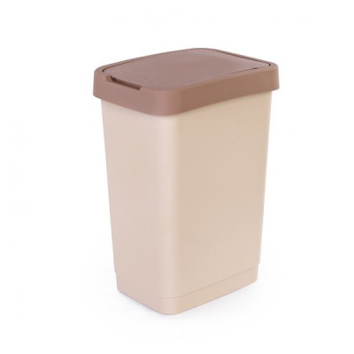Контейнер для мусора 25л (бежевый) (уп.3) (Стандарт качество)